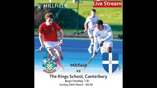 Millfield Sport  Hockey B1st XI v The Kings School Canterbury [upl. by Willet]