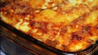 PASTITSIO  Greek Pasta and Mince with Bechamel Sauce  Delicious [upl. by Hpesojnhoj]