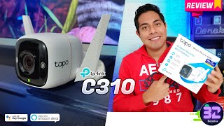 Cámara Seguridad TP Link Tapo C310 Configuración amp Review  Te Muestro todas sus funciones [upl. by Selmner]