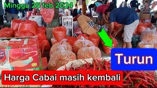 Harga sayur dan bawang serta cabai hari ini masih kembali turun dipasar induk sukomoro nganjuk [upl. by Ahseinod]