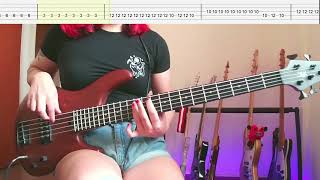 Patreon Request Korn  Evolution Bass Cover With Tabs [upl. by Loux]