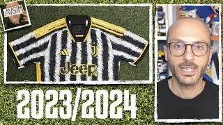 La nuova maglia home Juventus 20232024 brutta  Avsim Out [upl. by Oiramad]