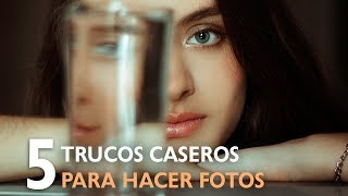 5 TRUCOS De Fotografía Para Principiantes  Fotos En Casa  Efectos Para Fotos [upl. by Fechter]