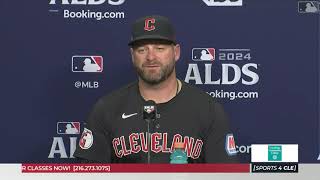 Stephen Vogt on the Opportunities the Guardians Had in Game 3 of the ALDS  Sports4CLE 101024 [upl. by Elbon634]