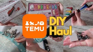 Was habe ich bei TEMU für 200 Euro gekauft  Temu DIY Gadget Haul – Nähtinchen testet [upl. by Erdried]