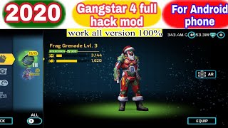 how to install gangstar 4 vegas mod apk 2020  gangstar 4 hack mod  All Types [upl. by Neiviv]