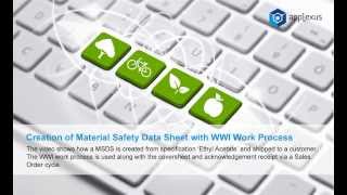 Automatic Shipping Of MSDS VIA WWI in SAP [upl. by Anomer]