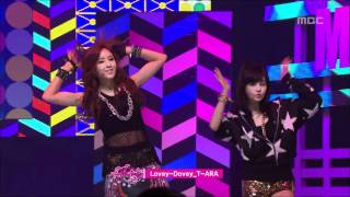 TARA  LoveyDovey 티아라  러비더비 Music Core 20120204 [upl. by Sibel]