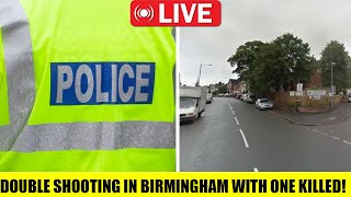 🚨DOUBLE Shooting In Birmingham With One Killed [upl. by Pyszka]