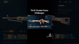 PU21 Zombie Camo Challenges blackops6 callofduty [upl. by Ginni]