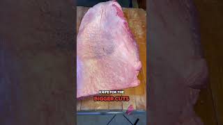 How To Trim a Brisket bbq brisket meat [upl. by Neliak]