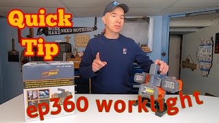 Quick Tip EP 360 LED worklight From Costco only 40 [upl. by Miarfe64]