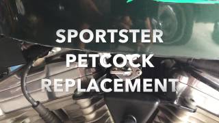 How To Test And Replace Stock Petcock Valve On must Motorcycle Gas Tanks [upl. by Aleihs424]