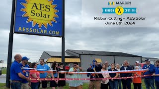 Ribbon Cutting at AES Solar [upl. by Morganne318]