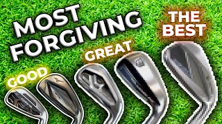 TOP 5 MOST Forgiving IRONS for Mid to High Handicap Golfers [upl. by Ayt]