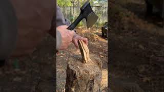 Chop block work on a new spoon blanklimb youtubehighfive youtubecreators [upl. by Sandye]