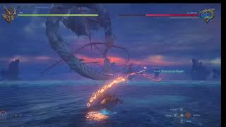 Final Fantasy 16  Ifrit vs Leviathan Final Fantasy Mode ffxvi ifrit leviathan [upl. by Friday]