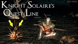 Dark Souls  Solaires Quest Line Saving Solaire In Lost Izalith And Summoning Him At Lord Gwyn [upl. by Hyacinthe]