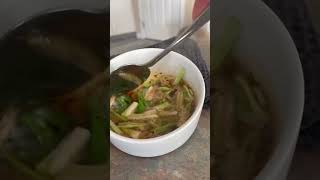 Scallion Chilli Oil Ramen Noodles  Easy  Simple Dinner Recipes [upl. by Virnelli]