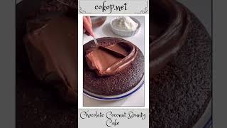 Decadent Chocolate Coconut Cake Recipe [upl. by Gilford]