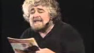 Beppe Grillo  Giornali [upl. by Ressan539]