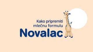 Novalac kako se priprema mleko za bebe [upl. by Bluh]