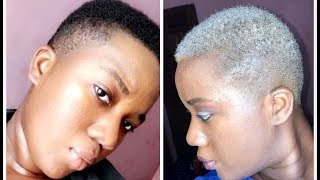 COMMENT PASSER DU NOIR AU GRIS   COLORATION CHEVEUX  Djel COULY [upl. by Jayson]