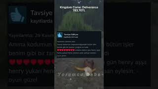 Kingdom Come Deliverance Steam Yorumları [upl. by Lian673]