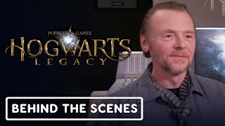 Hogwarts Legacy  Official Headmaster Black Behind The Scenes Simon Pegg [upl. by Johiah]