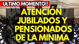 Atención JUBILADOS Y PENSIONADOS de la MINIMA [upl. by Humo]