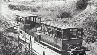 ARCHIVE FOOTAGE OF THE SELSEY TRAMWAY 1928 [upl. by Nnylirak]