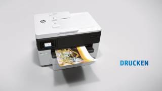 HP OfficeJet 7740 [upl. by Dinny]