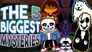 The 5 Biggest Unexplained MYSTERIES in Undertale  UNDERLAB [upl. by Saalocin746]