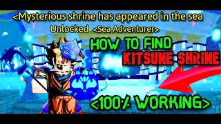 How To Spawn Kitsune Shrine EASY GUIDE Roblox BLOX FRUIT [upl. by Moorish]