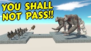 GHOR HAMMER DONT LET ANIMALS PASS in Animal Revolt Battle Simulator [upl. by Nottage]