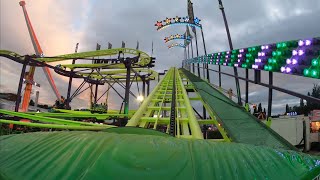 Wild Mouse  Bufkens Onride Foire Saint Jean Strasbourg 2020 [upl. by Dranel500]