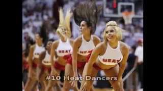 Top 10 NBA Cheerleaders [upl. by Azirb]