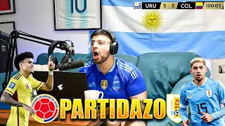 LA COBRA REACCIONA EN VIVO  COLOMBIA VS URUGUAY  23 [upl. by Eppesiug]