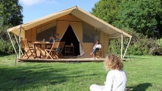 French Campsites  Château de Martragny near Bayeux Normandy [upl. by Seigel]