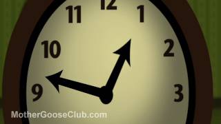 Hickory Dickory Dock Animated  Mother Goose Club Playhouse Kids Song [upl. by Nivac]