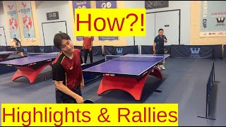 Highlights and Rallies from May 2024 Westchester Table Tennis Tournament [upl. by Dichy]