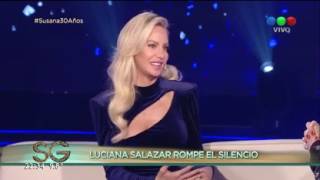 Luli Salazar quotEstoy muy sensible con el embarazoquot  Susana Giménez 2017 [upl. by Allerim]