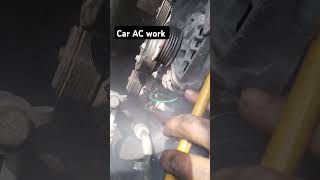 Car AC compressor work subscribe kro [upl. by Azitram787]