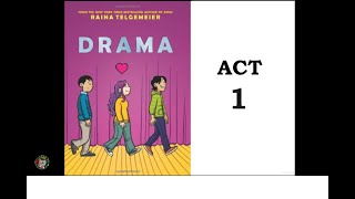 Drama by Raina Telgemeier Act 1 [upl. by Draned330]