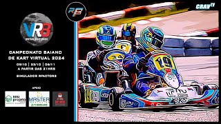 VRB  CAMPEONATO BAIANO DE KART VIRTUAL  2º ETAPA NO KARTODROMO DE ARACAJU [upl. by Viafore525]