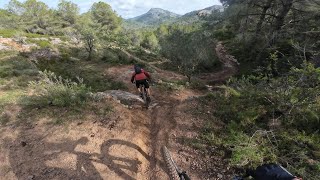 Serreria old version con terreno mojado enduro sierra de Borriol [upl. by Hubert826]