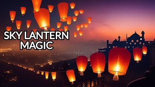 How To Launch amp Light Sky Lanterns in Dipawali Festival India  Fanus2023 [upl. by Auqeenwahs]