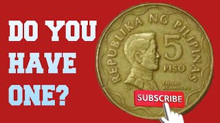 TOP ULTRA RARE PHILIPPINES 5 PISO WORTH A MILLION DOLLARS COULD MAKE YOU MILLIONER 😱uacoinworld [upl. by Mosby]