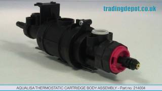 TRADING DEPOT Aqualisa Thermostatic Cartridge Body Assembly Part no 214004 [upl. by Abigael]