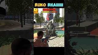 Skeleton 💀 in micheals house🏡 😱indian bike driving 3d game viral ytshorts gta [upl. by Ittam]